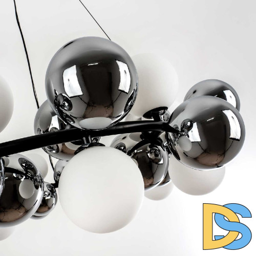 Подвесная люстра Modestyle MS.8055.14 BK