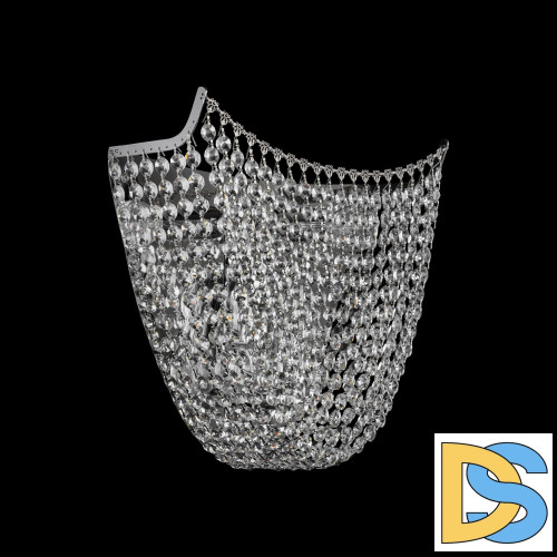 Настенный светильник Bohemia Ivele Crystal 77071B/34 Ni
