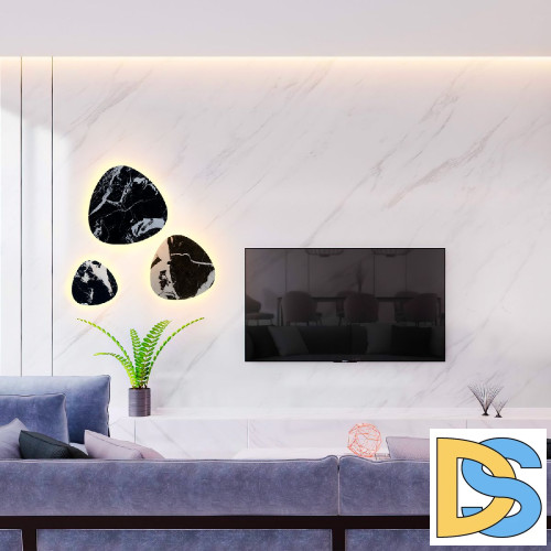 Настенный светильник Crystal Lux BILBAO AP6W LED D200 BLACK