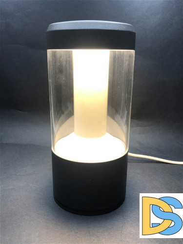 Уличный настенный светильник Elvan PJ-1504/1-11,5W-WW-Gr