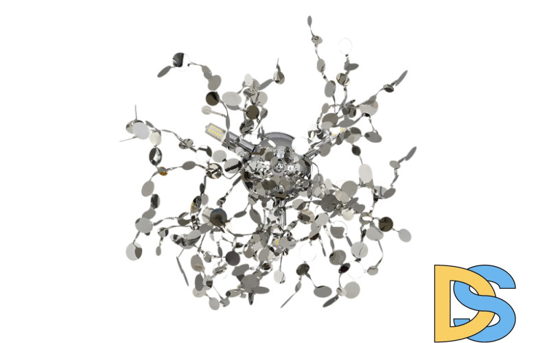 Настенный светильник Crystal Lux GARDEN AP-PL3 D400 CHROME