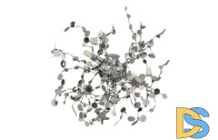 Настенный светильник Crystal Lux GARDEN AP-PL3 D400 CHROME