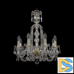 Подвесная люстра Bohemia Ivele Crystal 1402/8/160/XL-59 G