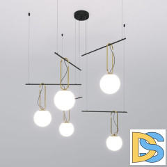 Подвесная люстра Eurosvet Riche 70143/5 черный a060841