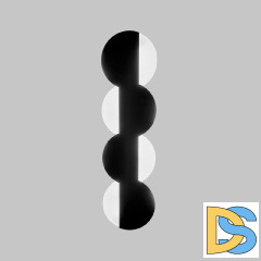 Настенный светильник IMEX IL.0040.0060-4-MBK