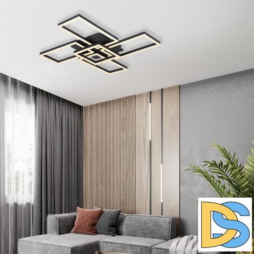 Потолочная люстра LED4U L11004-5 BK