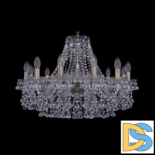 Подвесная люстра Bohemia Ivele Crystal 1409/12/240 Pa
