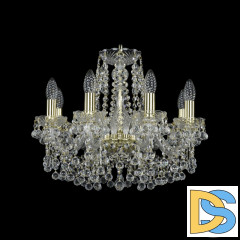 Подвесная люстра Bohemia Ivele Crystal 1409/8/160 G