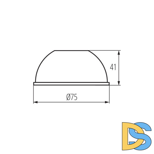Рефлектор для трекового светильника Kanlux Ref 33142