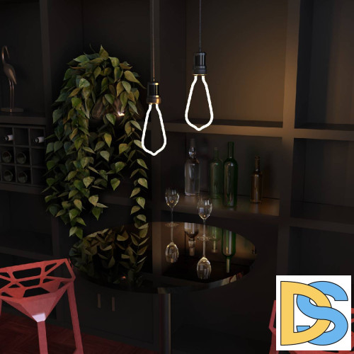 Лампа светодиодная филаментная Gauss E27 4W 2700K матовая 1005802104