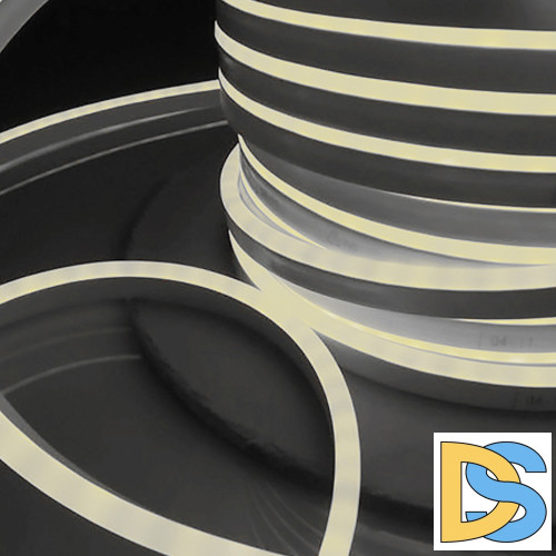 Светодиодный гибкий неон Elektrostandard 220V 9,6W 120Led 2835 IP67 односторонний холодный белый, 50 м 4690389121456