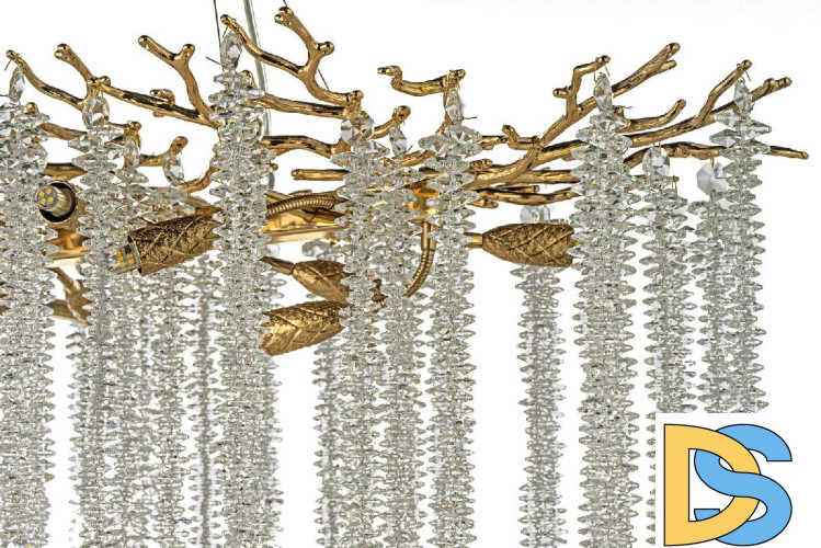 Подвесная люстра Dio DArte Tavenna H 1.5.100x40.100 G