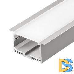 Профиль с экраном Arlight SL-LINIA62-F-2500 ANOD+OPAL 020470