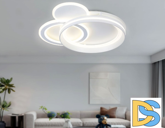 Потолочная люстра Ambrella Light Acrylica Disk FA8511
