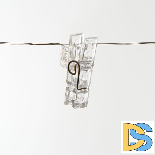 Светодиодная гирлянда Feron Прищепки USB белый без мерцания CL573 41651