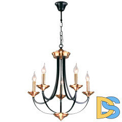 Подвесная люстра Eurosvet 60098/5 черный