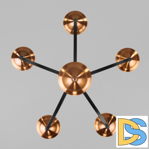 Подвесная люстра Eurosvet 60098/5 черный