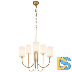 Подвесная люстра Eurosvet Abbey 60164/6 латунь a065745