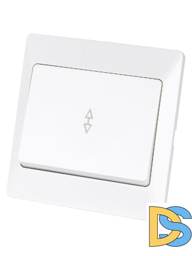 Выключатель одноклавишный на 2 направления Ильмень TDM Electric SQ1823-0005