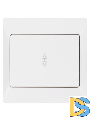 Выключатель одноклавишный на 2 направления Ильмень TDM Electric SQ1823-0005