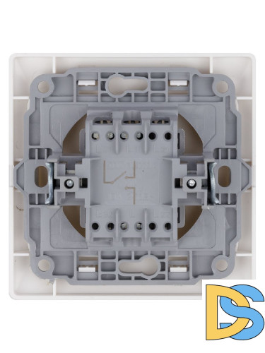 Выключатель одноклавишный на 2 направления Ильмень TDM Electric SQ1823-0005