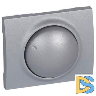 Лицевая панель для поворотного светорегулятора Legrand Galea Life - алюминий