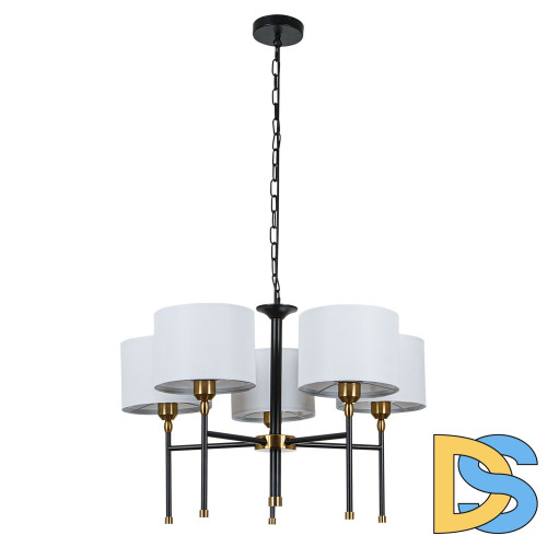 Подвесная люстра Arte Lamp Jamie A4090LM-5BK
