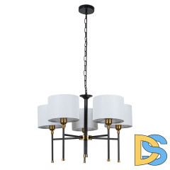 Подвесная люстра Arte Lamp Jamie A4090LM-5BK
