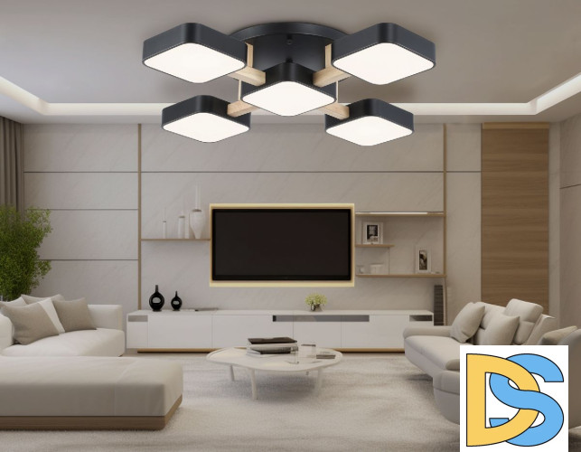 Потолочная люстра Ambrella Light Linetech Comfort FL4883