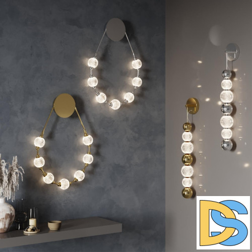 Бра Odeon Light Crystal 5007/13WL