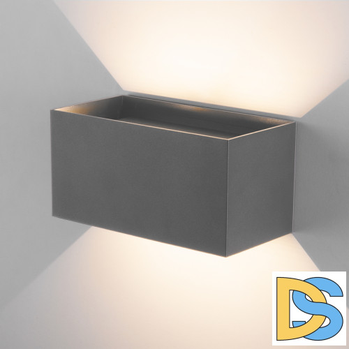 Уличный настенный светильник Elektrostandard Winner 35137/W серый 4690389177774 a057135