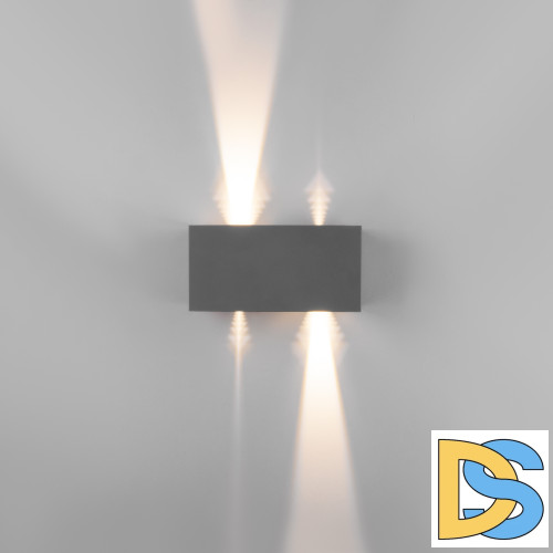 Уличный настенный светильник Elektrostandard Winner 35137/W серый 4690389177774 a057135