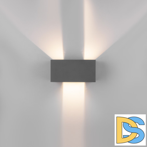 Уличный настенный светильник Elektrostandard Winner 35137/W серый 4690389177774 a057135