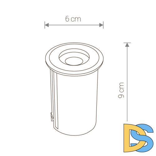 Ландшафтный светодиодный светильник Nowodvorski Picco Led 9105