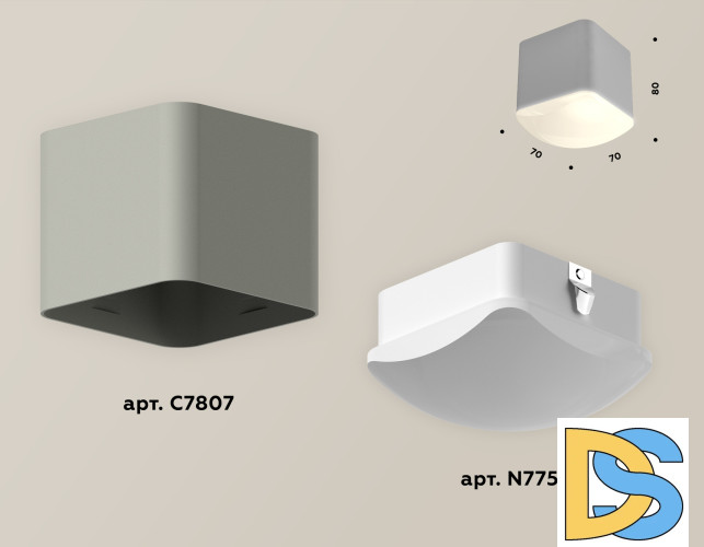 Потолочный светильник Ambrella Light Techno Spot XS7807011 (C7807, N7756)