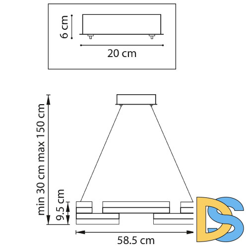 Подвесная люстра Lightstar Rotonda 736323