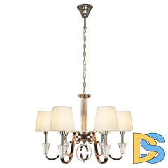 Подвесная люстра iLamp Alesti P2424-6 Nickel