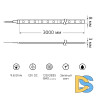 Светодиодная лента Gauss Basic 12В 2835 9,6Вт/м зеленый 3м IP20 BT068