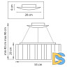Подвесная люстра Lightstar Nubi 802167