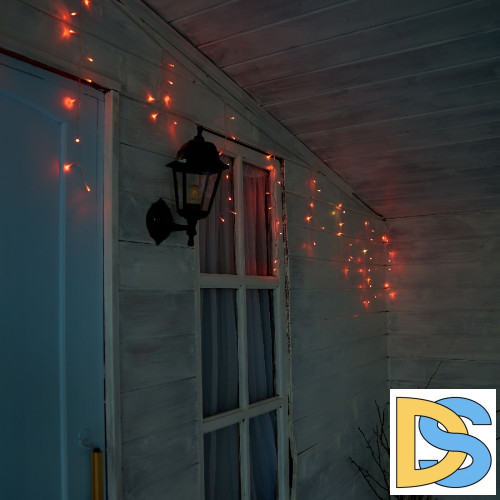 Гирлянда Бахрома Uniel ULD-B10006-248/TTK AMBER-WARMWHITE IP44 UL-00012070