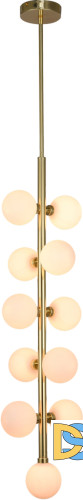 Люстра на штанге iLamp Golden 777P/11 GL-WH