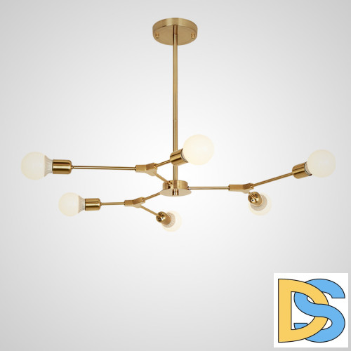Люстра на штанге ImperiumLoft Late 101722-26