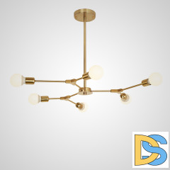 Люстра на штанге ImperiumLoft Late 101722-26