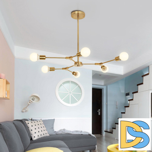 Люстра на штанге ImperiumLoft Late 101722-26