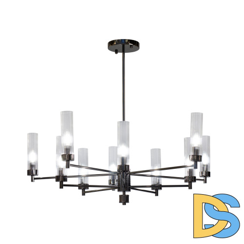 Люстра на штанге AM Group INDIGO SP10 PEARL BLACK