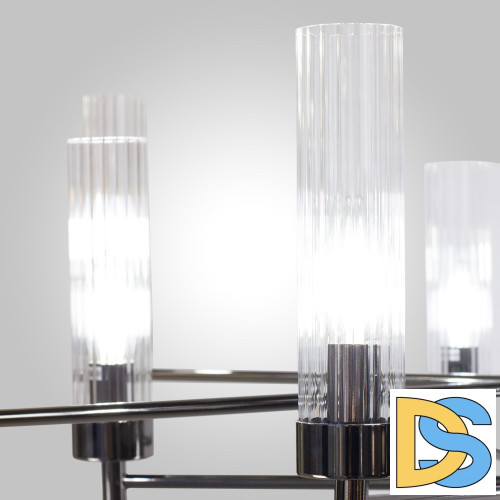 Люстра на штанге AM Group INDIGO SP10 PEARL BLACK