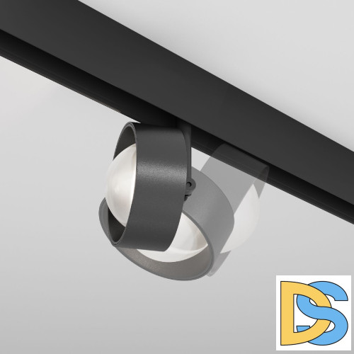 Трековый магнитный светильник Maytoni Lens TR217-2-15W4K-B