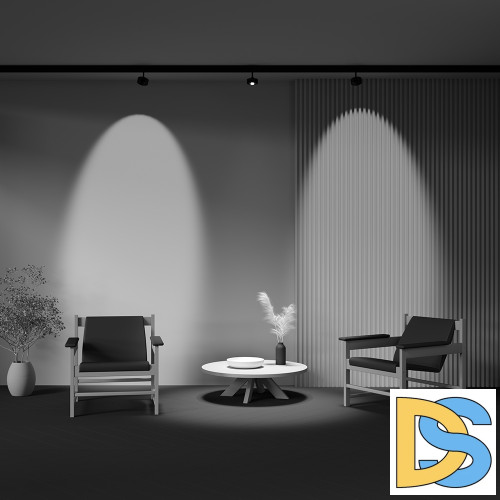 Трековый магнитный светильник Maytoni Lens TR217-2-15W4K-B