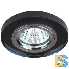 Встраиваемый светильник ЭРА DK7 CH/BK C0043793