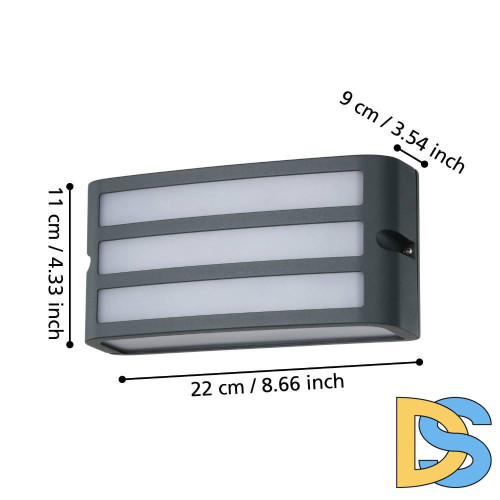 Уличный настенный светильник Eglo Camarda 900811